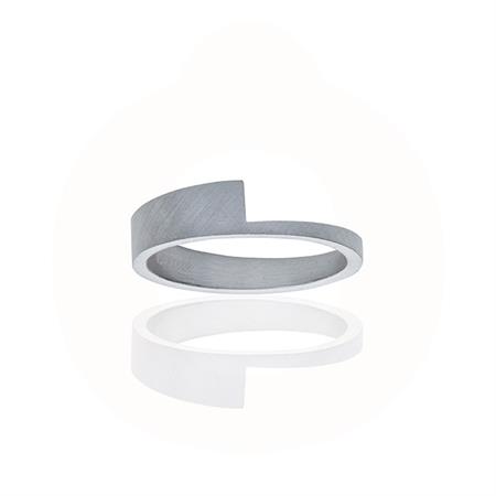 Wille Jewellery - Nordic Ring i matteret sølv 5 mm NR201-SL